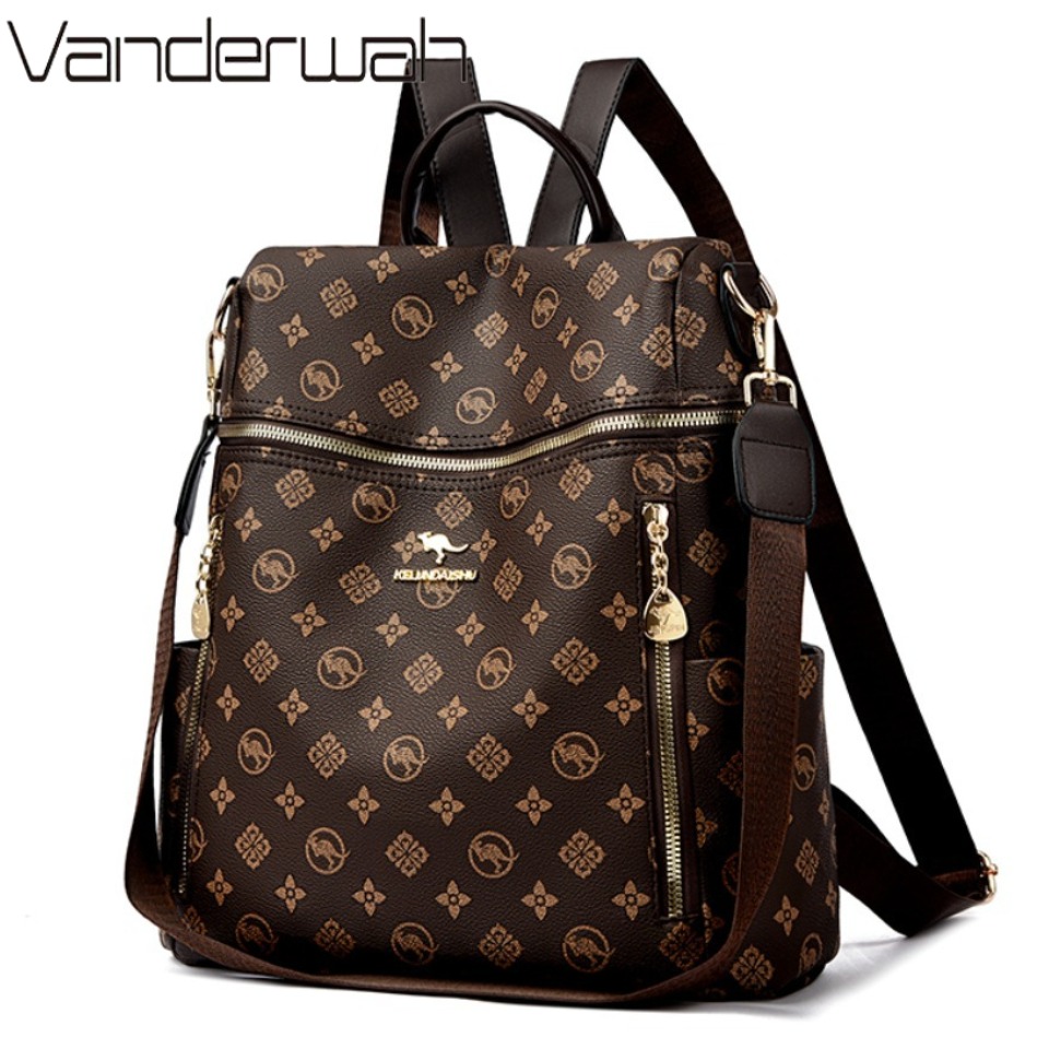 Interior Design School - Genuine Brand Women's Soft Leather Backpack