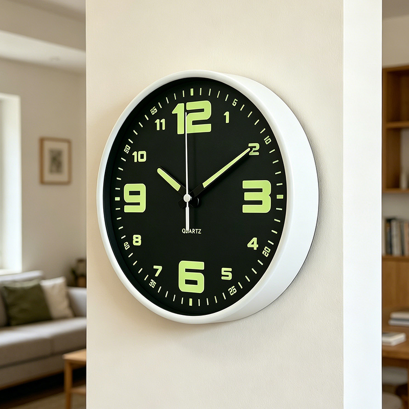 Interior Design Ideas - 2026 New Night Glow Wall Clock