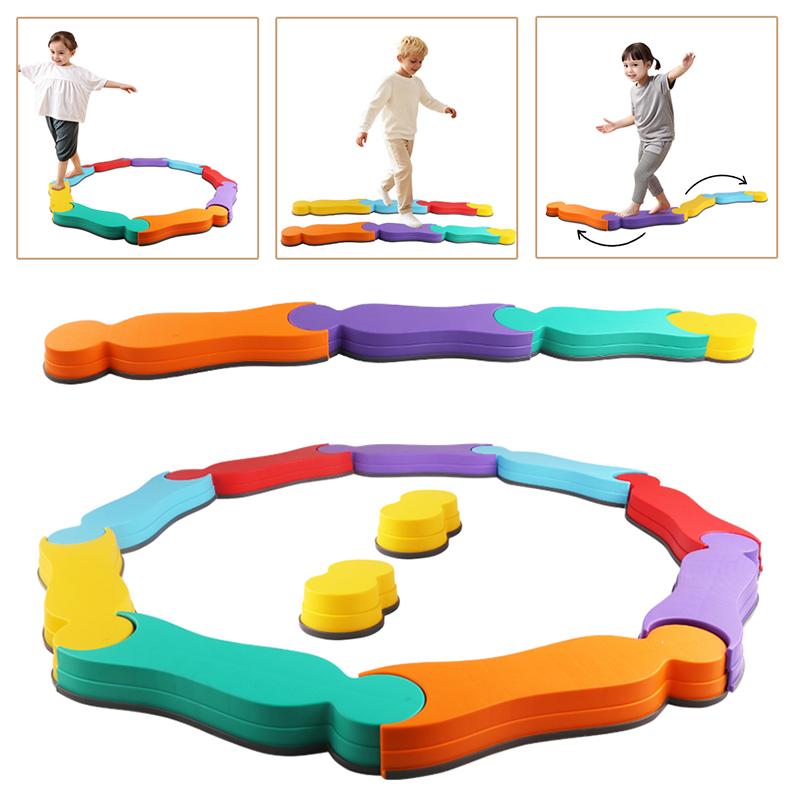 Interior Design Game - 6/7/10/11 Pieces of Colorful Balance Beam
