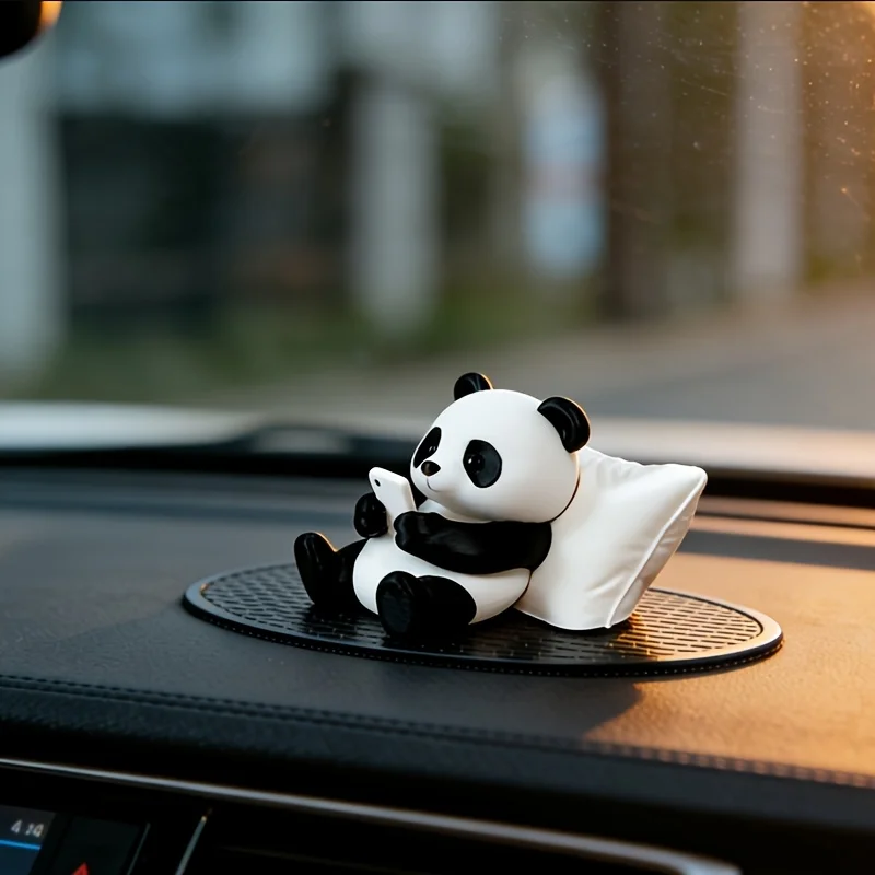 Interior Design Ideas - Collectible Panda Figurine, Stylish Sculpture Design,