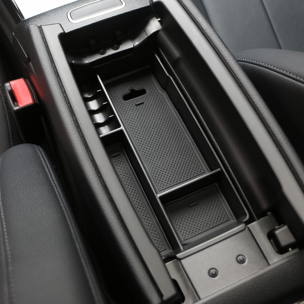 Interior Design Application - Car Armrest Storage Box Tray for