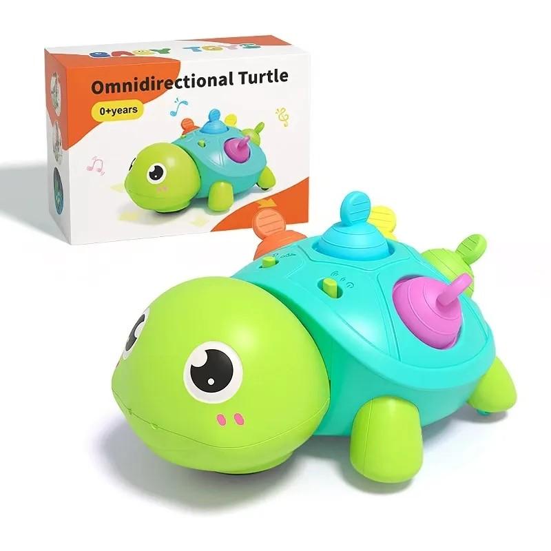 Interior Design Game - Musical Baby Turtle Crawling Toy ,with
