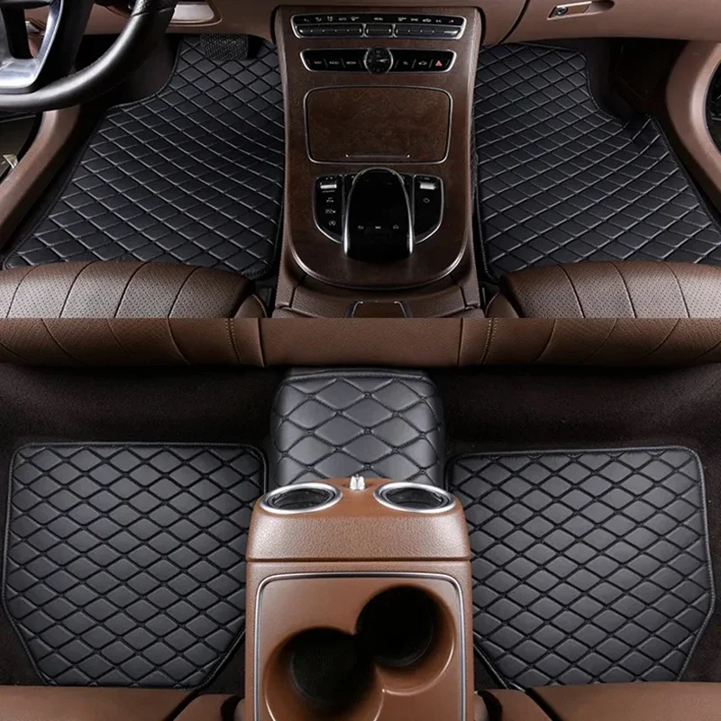 Car Floor Mats 5Pcs PU Leather - đánh giá và giá Interior Design Styles