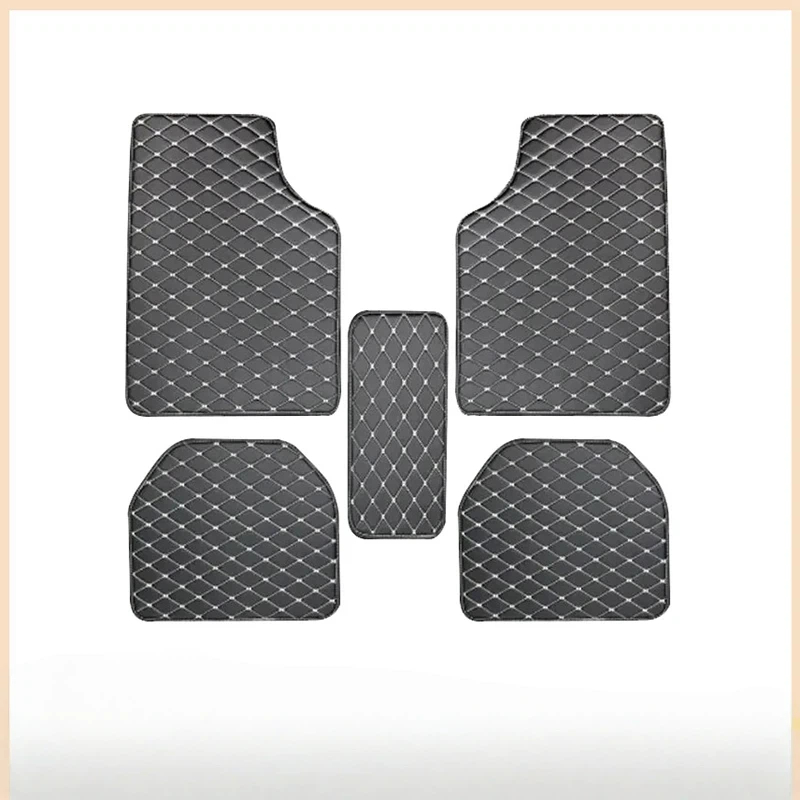 Car Floor Mats 5Pcs PU Leather - đánh giá và giá Interior Design Styles