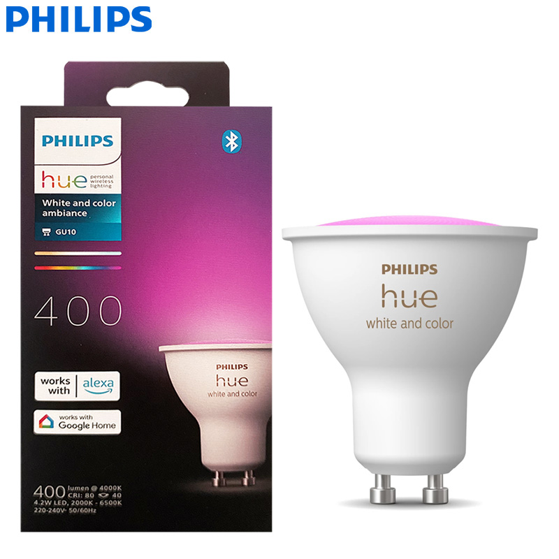 Philips Hue GU10 Smart LED Spo - đánh giá và giá Philips Bulb Hue