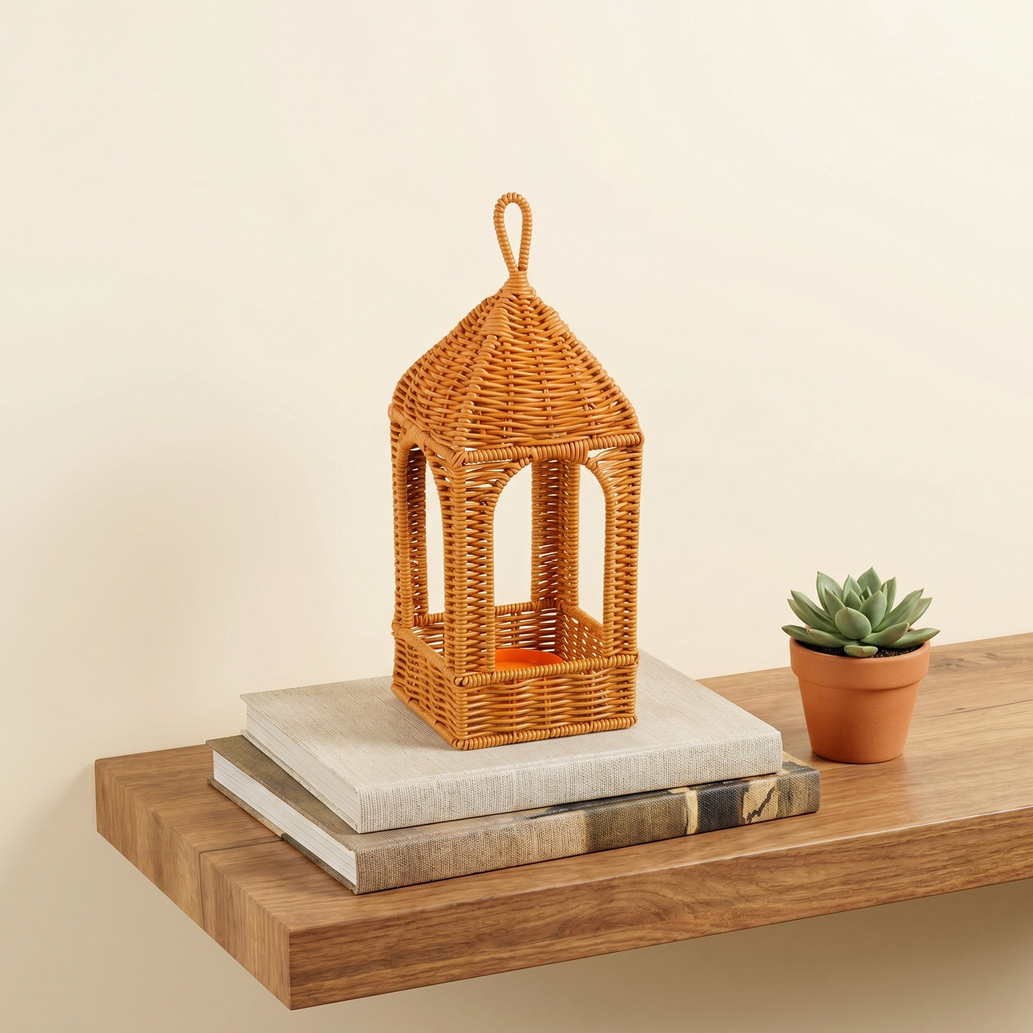 Imitation Rattan Lampshade Han - đánh giá và giá Wicker Pendant Shade