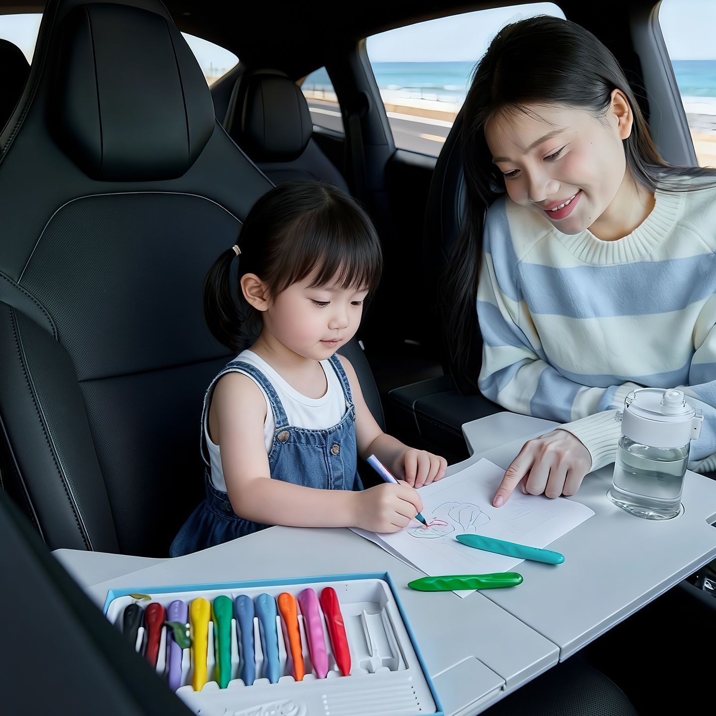 Foldable Car Desk For Tesla Mo - đánh giá và giá Interior Design Application