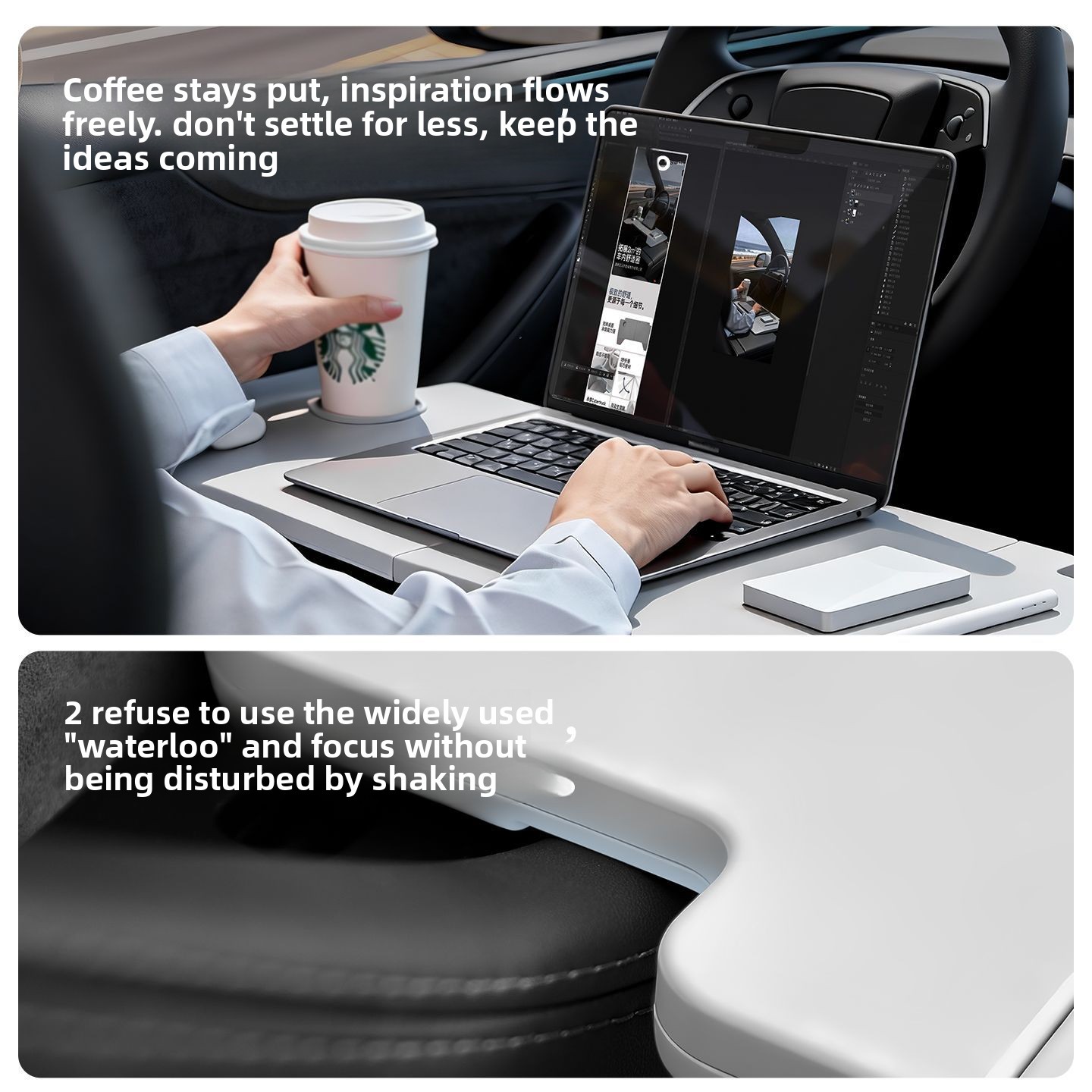 Foldable Car Desk For Tesla Mo - đánh giá và giá Interior Design Application