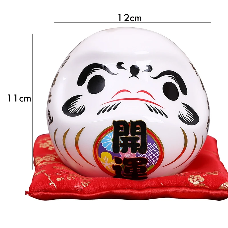 4.5 Inch Gốm Sứ Nhật Bản Darum - đánh giá và giá Interior Design Japan