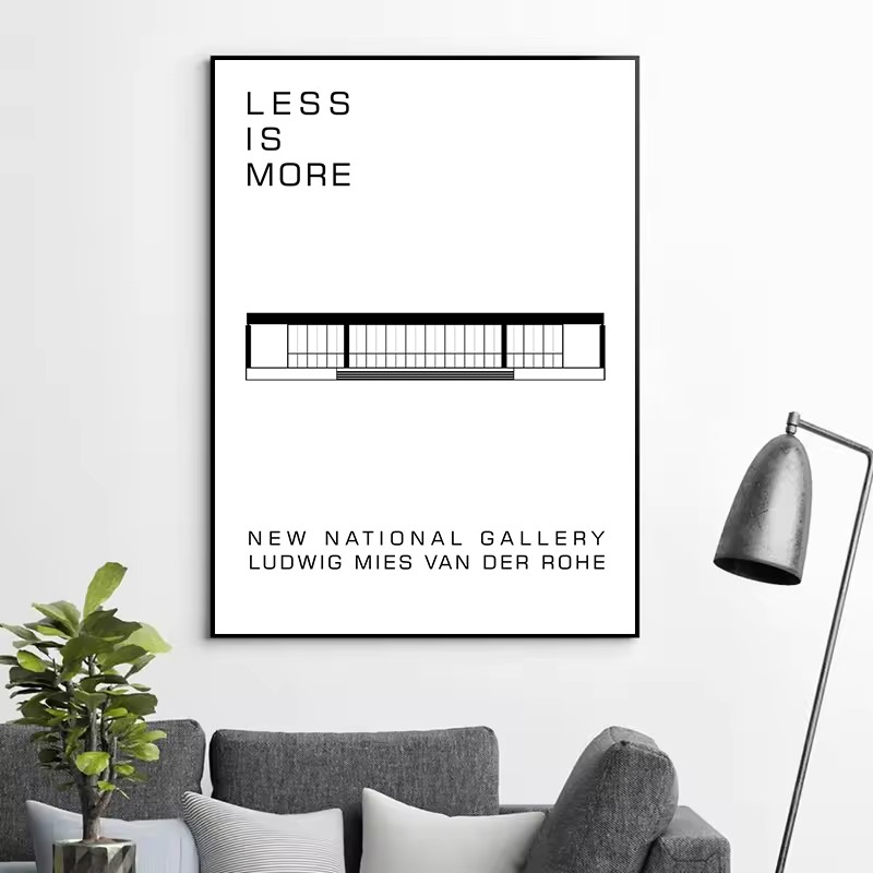 Classic Farnsworth House Bauha - đánh giá và giá Interior Design Ideas