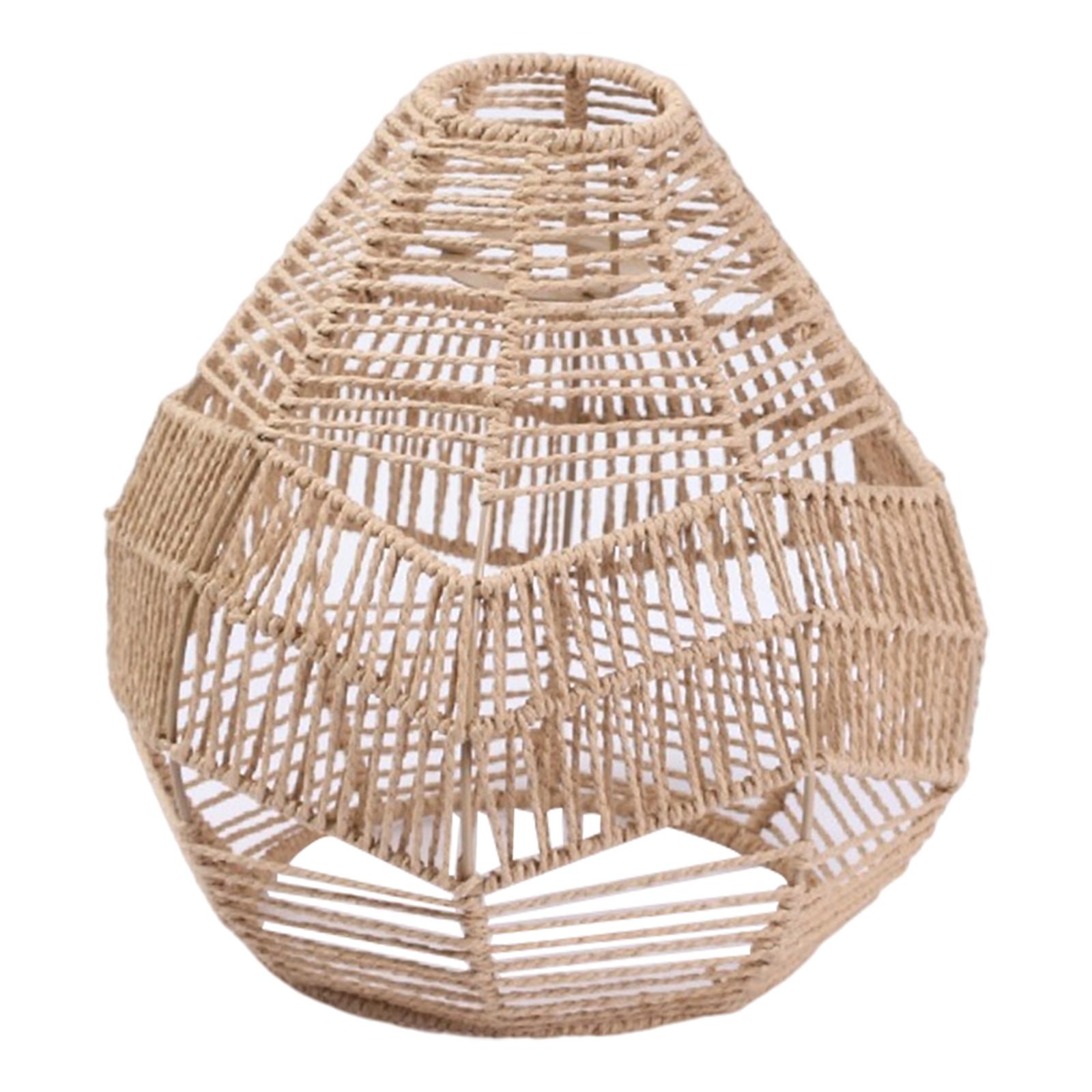 Boho Pendant Lamp Shade Paper  - đánh giá và giá Wicker Pendant Shade