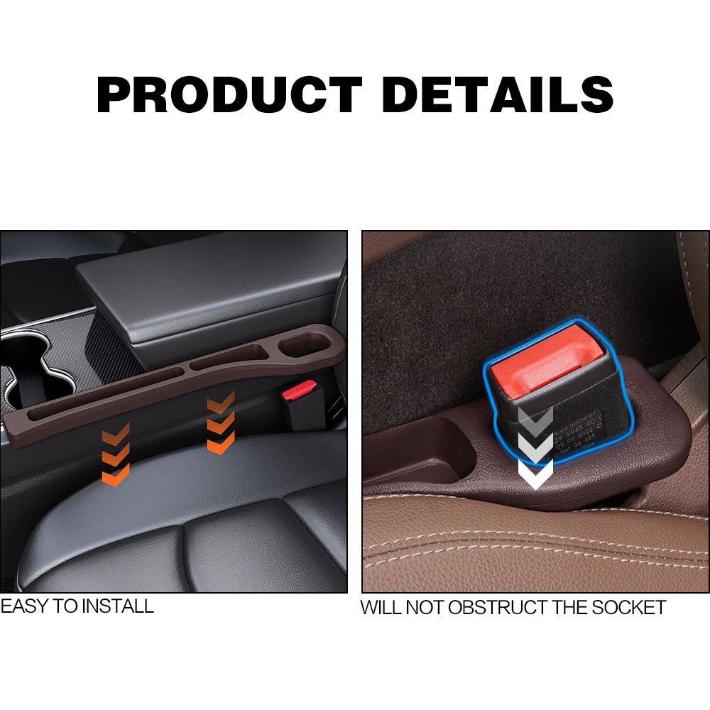 2PCS New Car Seat Gap Filler B - đánh giá và giá Interior Design Application