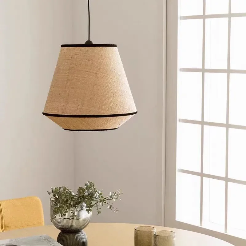 Wabi Sabi Handwoven Rattan Pen - đánh giá và giá Wicker Pendant Shade
