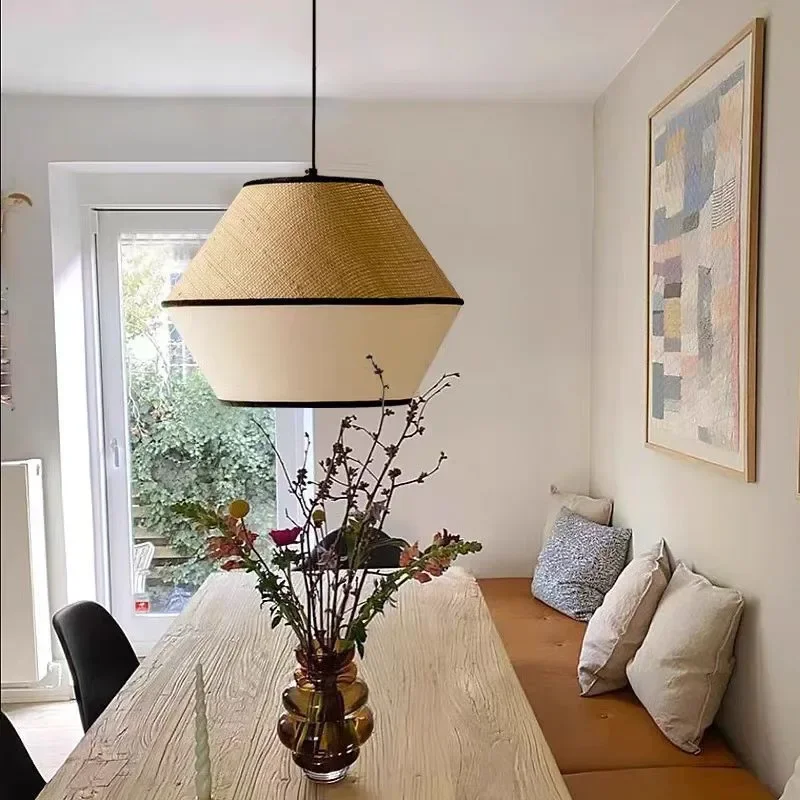 Wabi Sabi Handwoven Rattan Pen - đánh giá và giá Wicker Pendant Shade