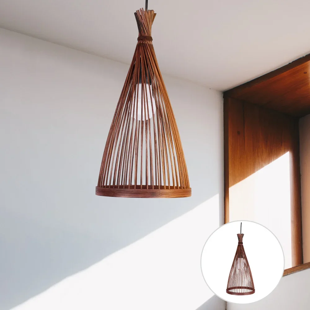 Japanese Chandelier Natural Ba - đánh giá và giá Wicker Pendant Shade
