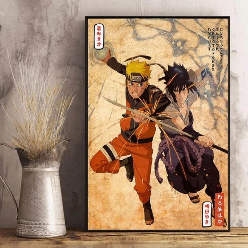 Japanese Anime Naruto Poster R - đánh giá và giá Interior Design Japan