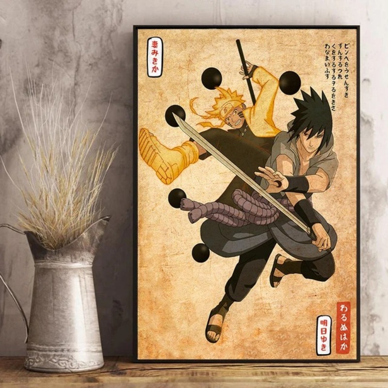 Japanese Anime Naruto Poster R - đánh giá và giá Interior Design Japan