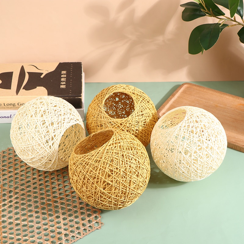 Lamp Shade Light Cover Rattan  - đánh giá và giá Wicker Pendant Shade