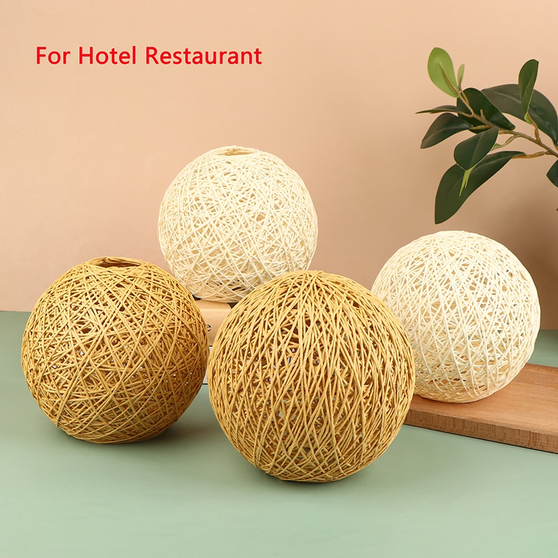 Lamp Shade Light Cover Rattan  - đánh giá và giá Wicker Pendant Shade