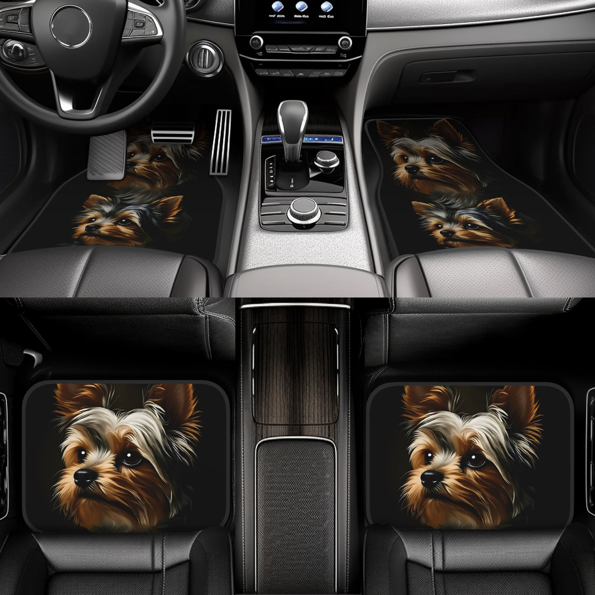 Set Of Four Car Mats Featuring - đánh giá và giá Interior Design Yorkshire