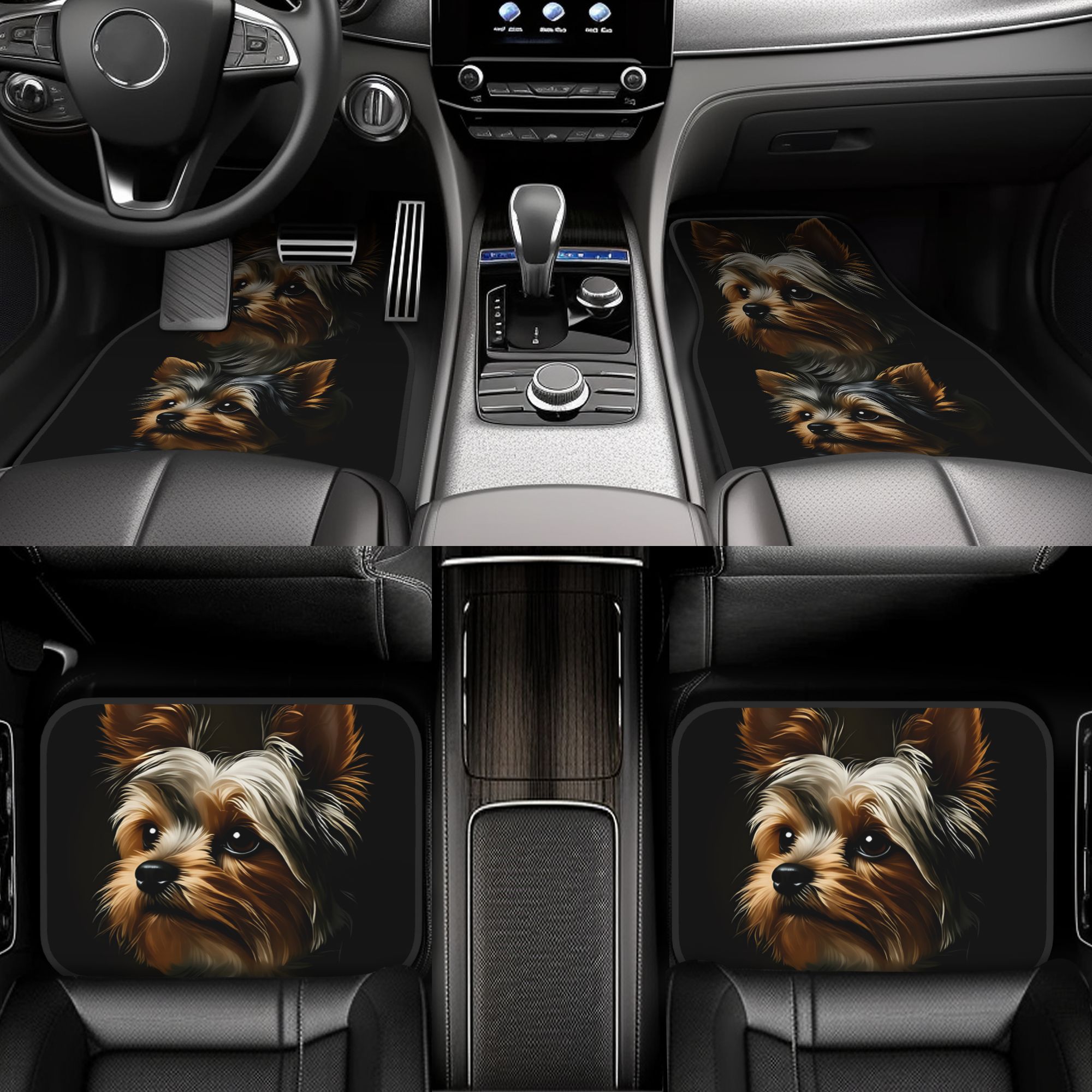 Set Of Four Car Mats Featuring - đánh giá và giá Interior Design Yorkshire