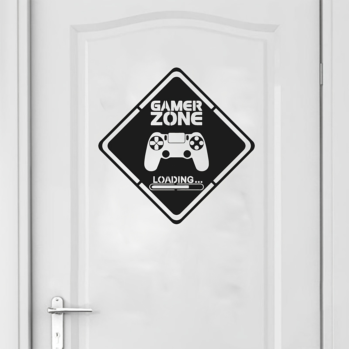 1pc Gamer Zone Door Decal Wall - đánh giá và giá Interior Design Game