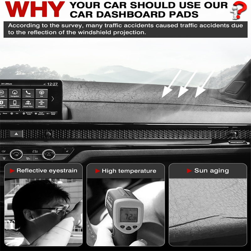 Anti-Glare Dashboard Cover Das - đánh giá và giá Interior Design Styles