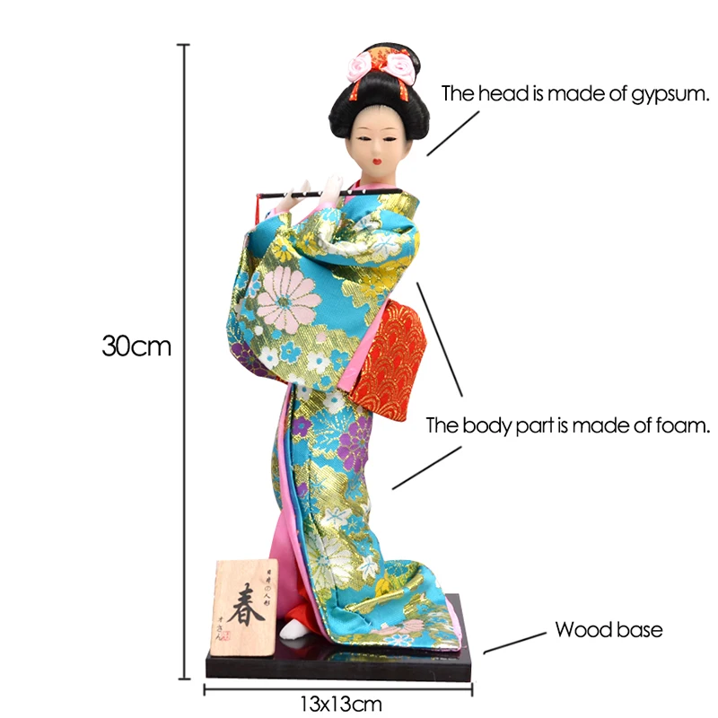 30 Cm Truyền Thống Geisha Nhật - đánh giá và giá Interior Design Japan