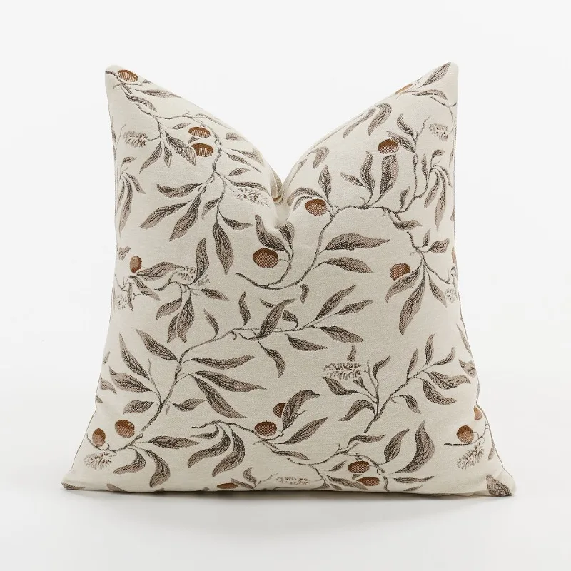 Cream Beige Chenille Botanical - đánh giá và giá Textured Throw Natural