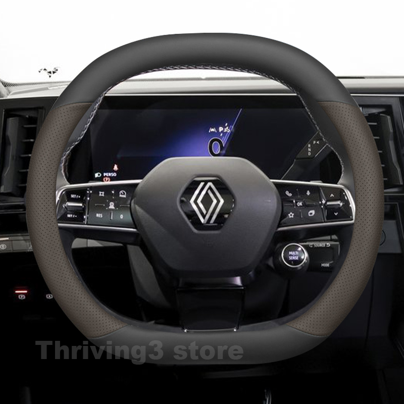 Leather Car Steering Wheel Cov - đánh giá và giá Interior Design Tech
