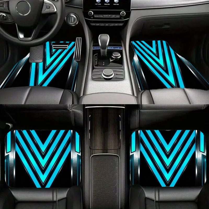5pcs Car Floor Mats, Futuristi - đánh giá và giá Interior Design Tech