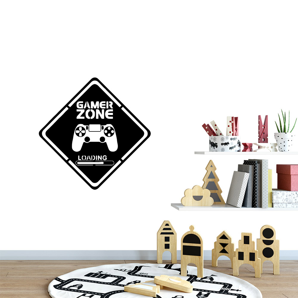 1pc Gamer Wall Art Decal For K - đánh giá và giá Interior Design Game