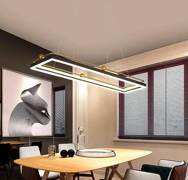 Modern led chandelier circle l - đánh giá và giá Interior Design Online Free