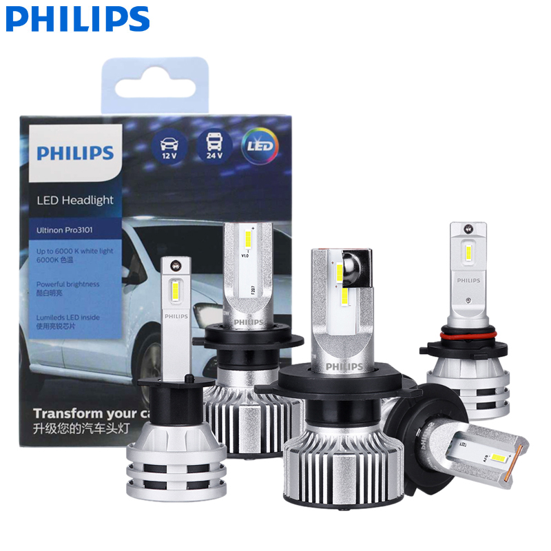 Philips LED H1 H3 H4 H7 H11 Ul - đánh giá và giá Philips Bulb Hue
