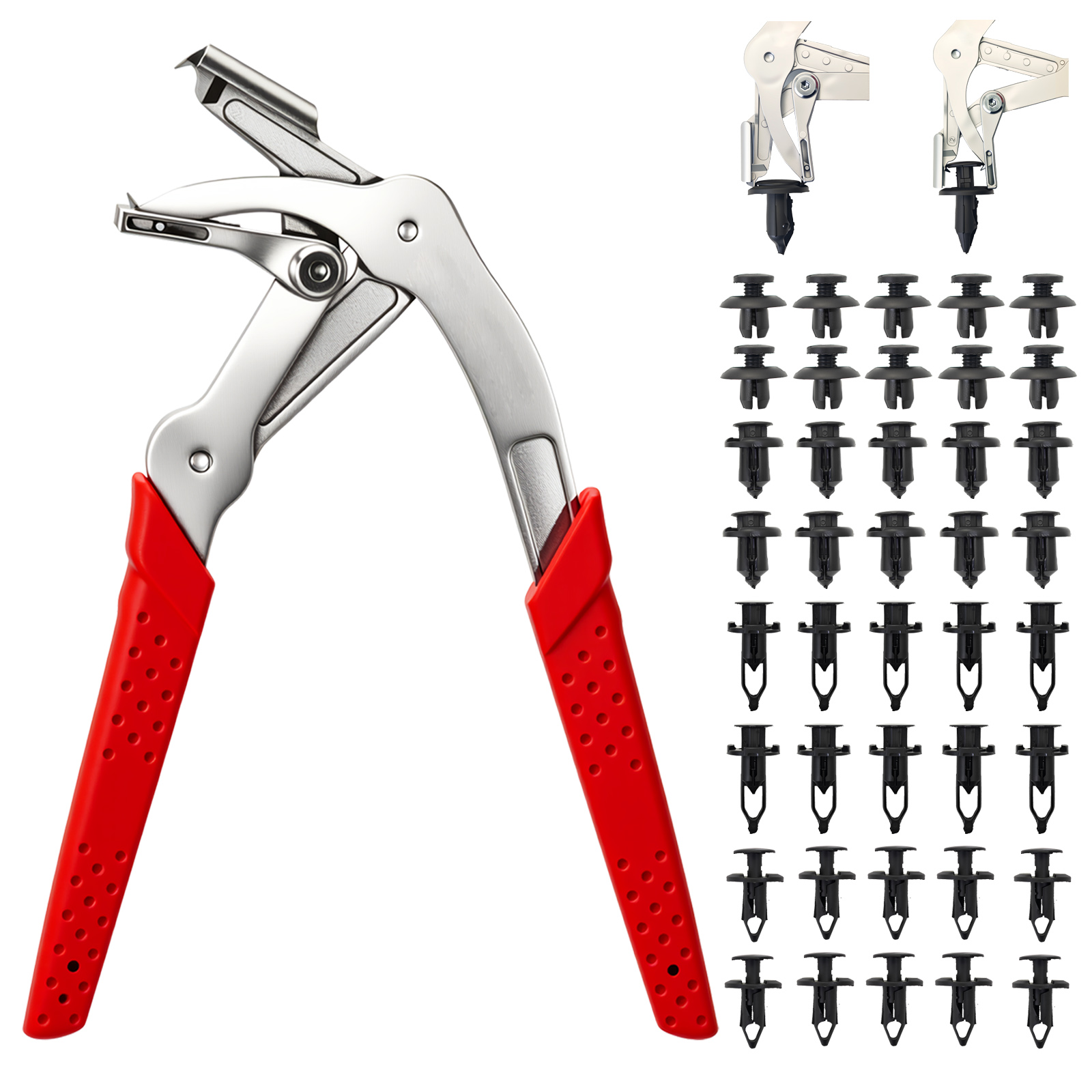 Car Clip Pliers with 40PCS Aut - đánh giá và giá Interior Design Tools
