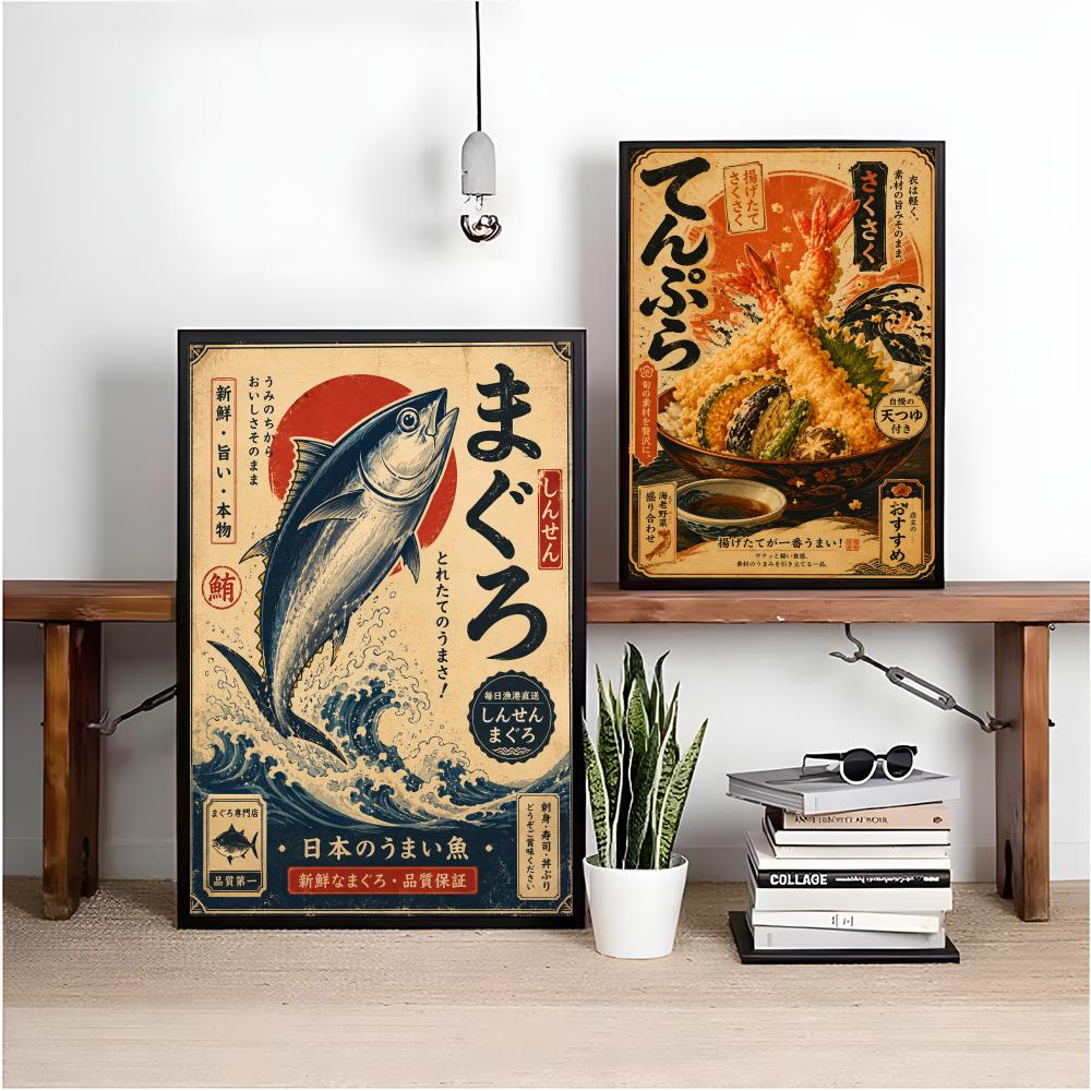 Vintage Japanese Fish Sushi La - đánh giá và giá Interior Design Japan