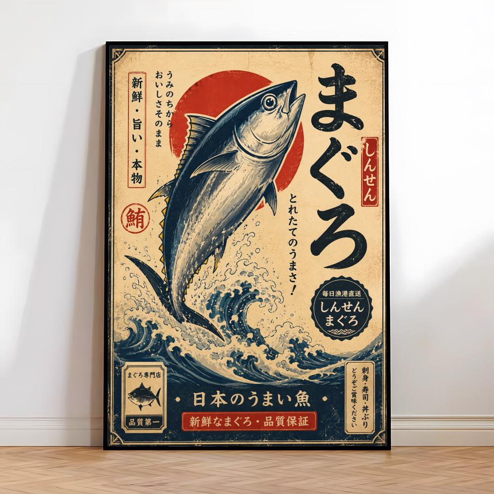 Vintage Japanese Fish Sushi La - đánh giá và giá Interior Design Japan